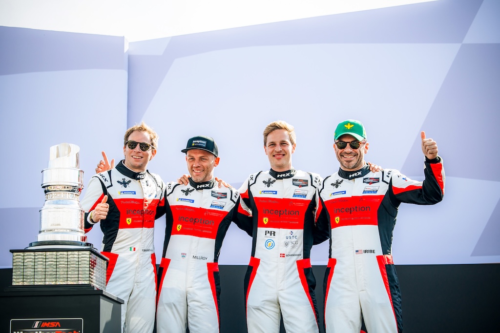 Trods skuffende resultat: Frederik Schandorff mestrede Daytona.
(Foto: Inception Racing)